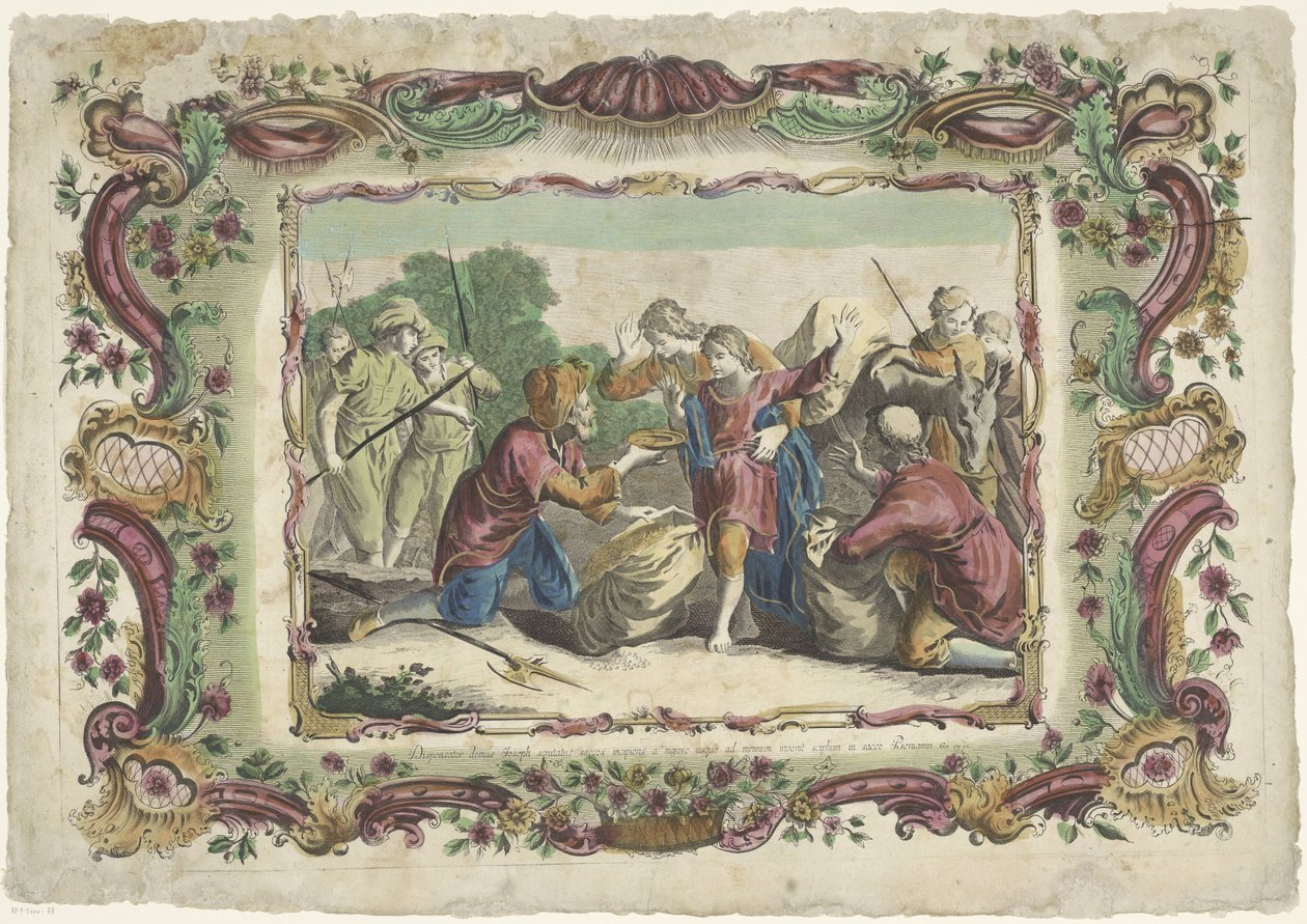 Silverbägaren finns i Benjamins säck The Life of Joseph (serietitel) av Giovanni Volpato
