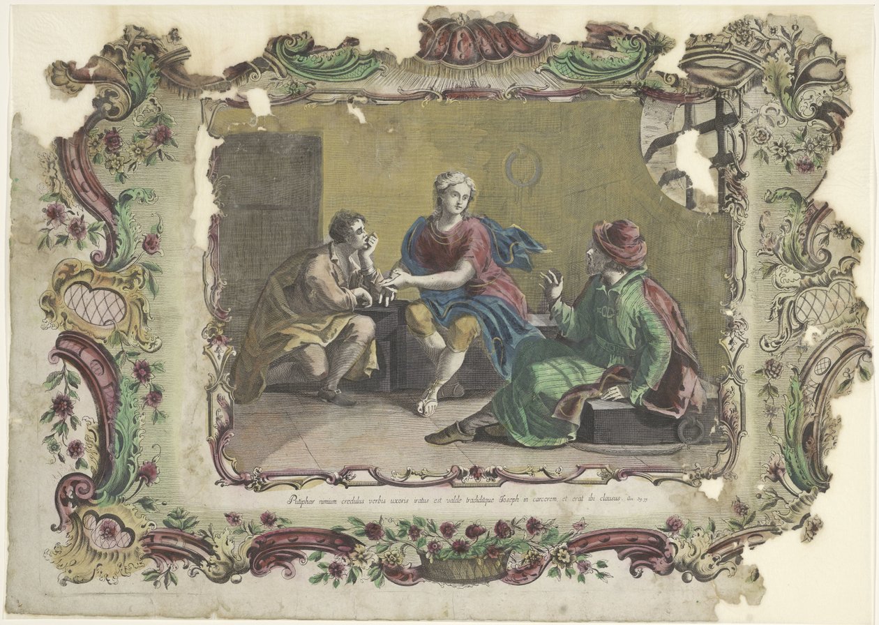 Josef i fängelse The Life of Joseph (serietitel) av Giovanni Volpato
