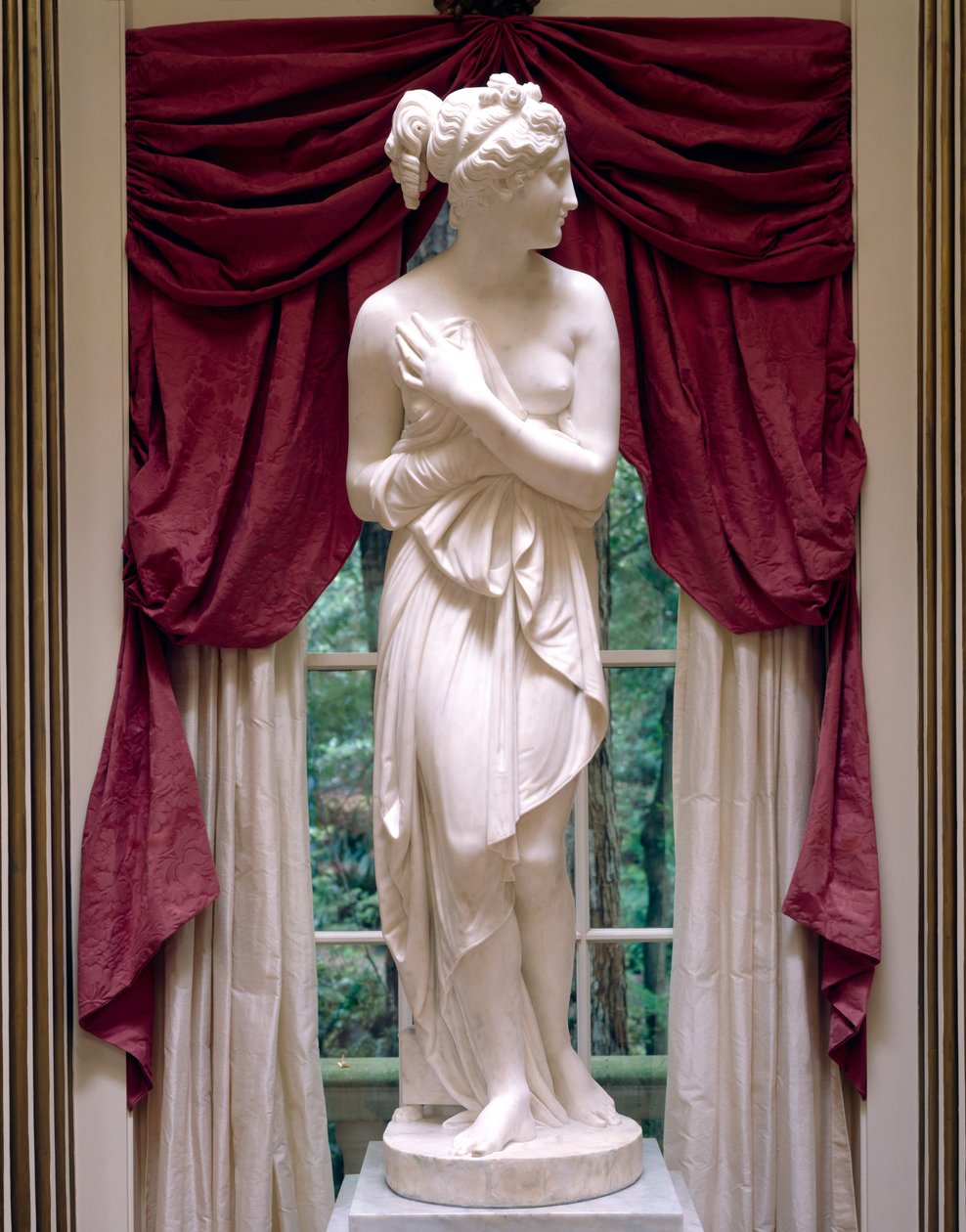 Venere Italica, efter Antonio Canova (1757-1822) c.1817 (marmor) av Giovanni and Brothers (attr.to) Pisani