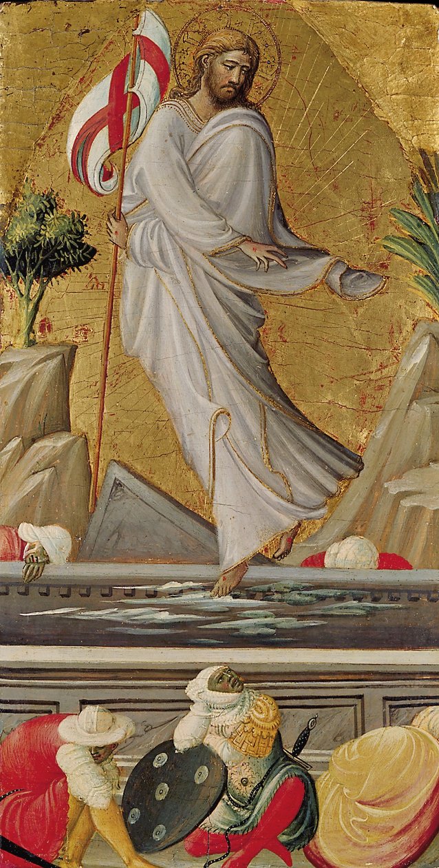 Kristi uppståndelse (tempera på panel) av Giovanni dal Ponte