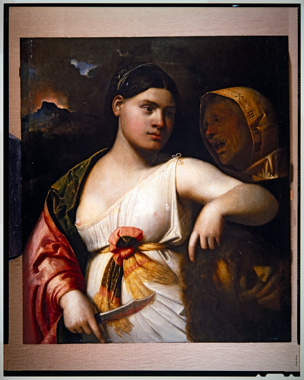 Judith och Holofernes (målning) av Giovanni de Busi Cariani