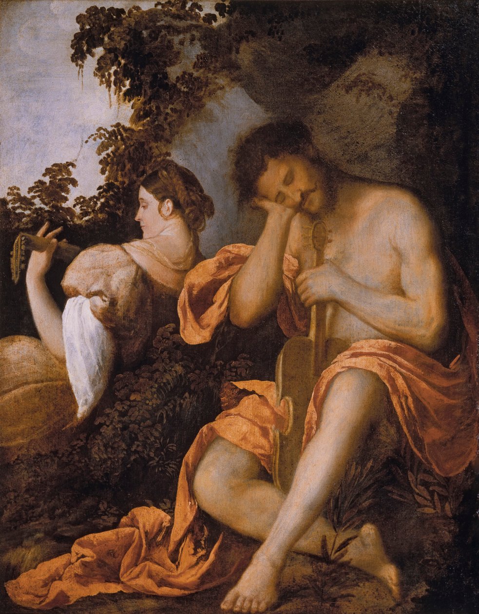 Musikerna, ca. 1520. av Giovanni de Busi Cariani