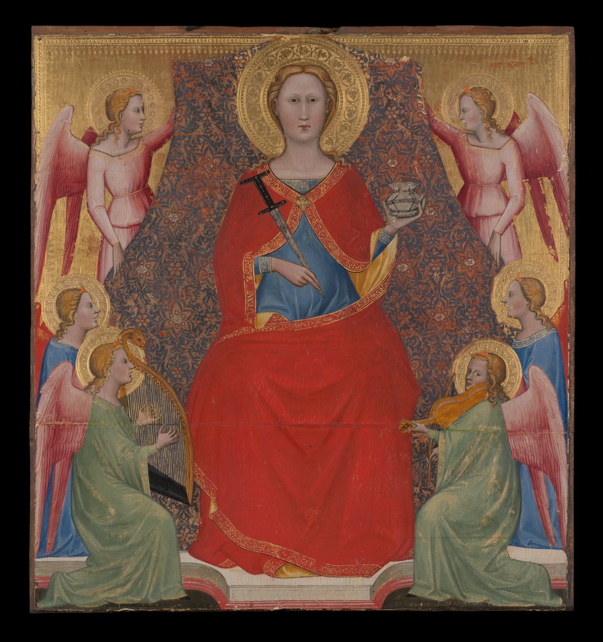 Saint Lucy tronade av Giovanni di Bartolomeo Cristiani