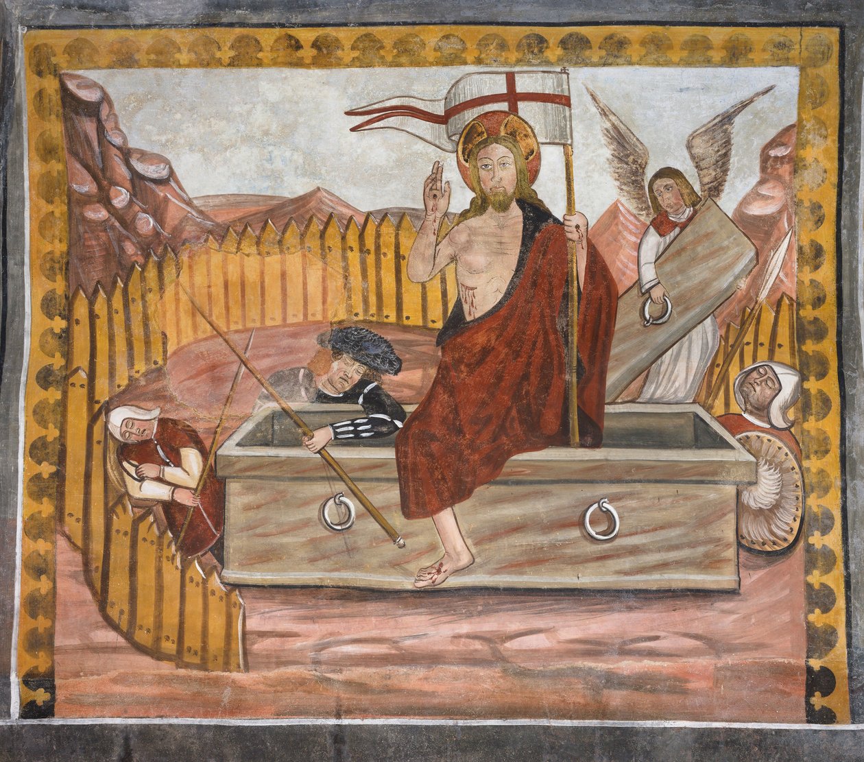 Berättelser om Kristi passion: Jesu uppståndelse av Giovanni di Cherasco Botoneri