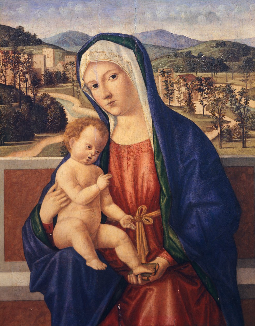 Madonna och barn (målning) av Giovanni di Niccolo Mansueti