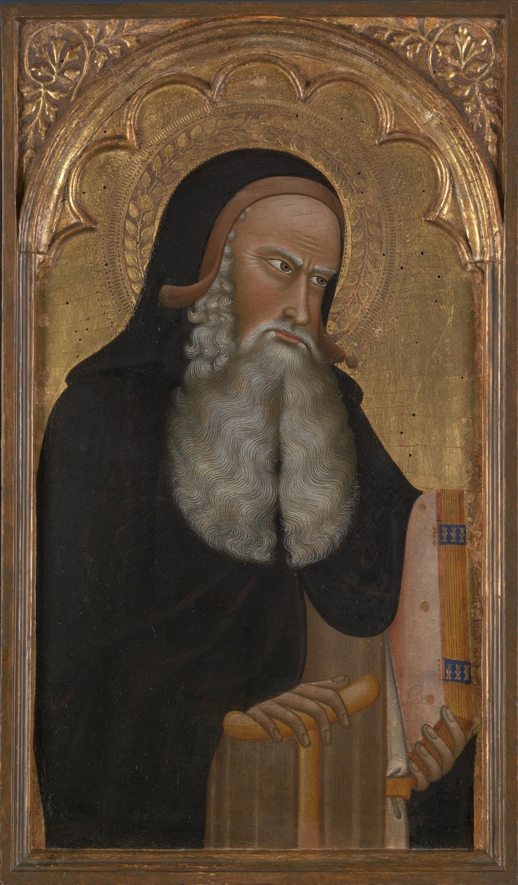 Sankt Antonius, ca 1350 av Giovanni di Nicola