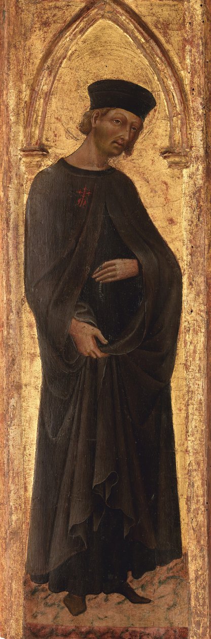 Den salige Andrea Gallerani dog 1251, 1447-65. av Giovanni di Paolo