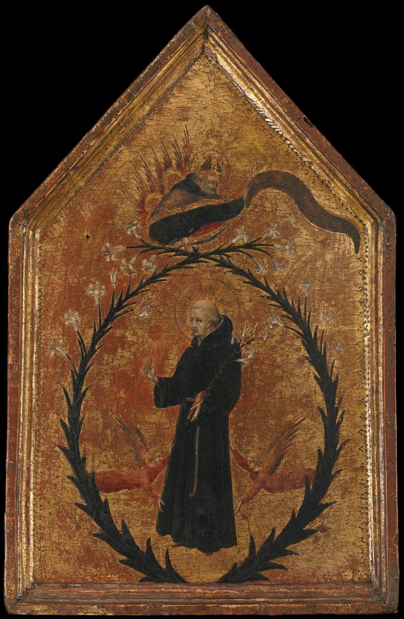 Jubeln av Saint Nicholas of Tolentino, ca. 1450. av Giovanni di Paolo