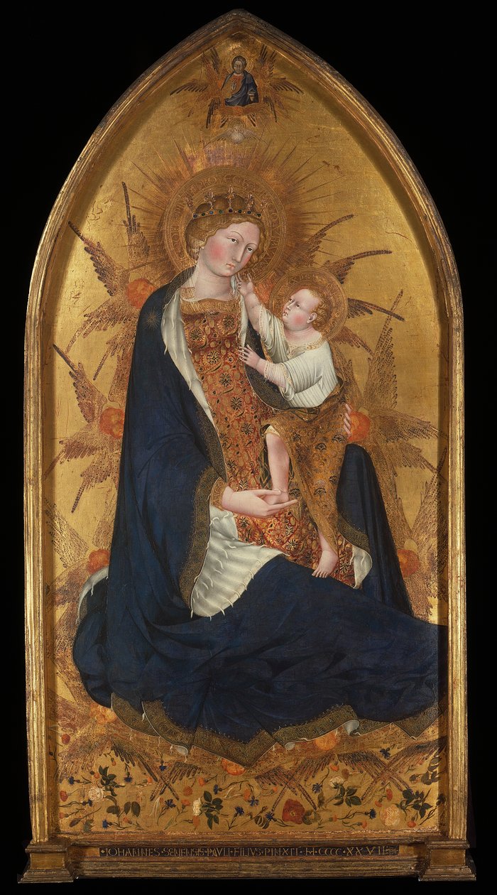 Branchini Madonna av Giovanni di Paolo di Grazia