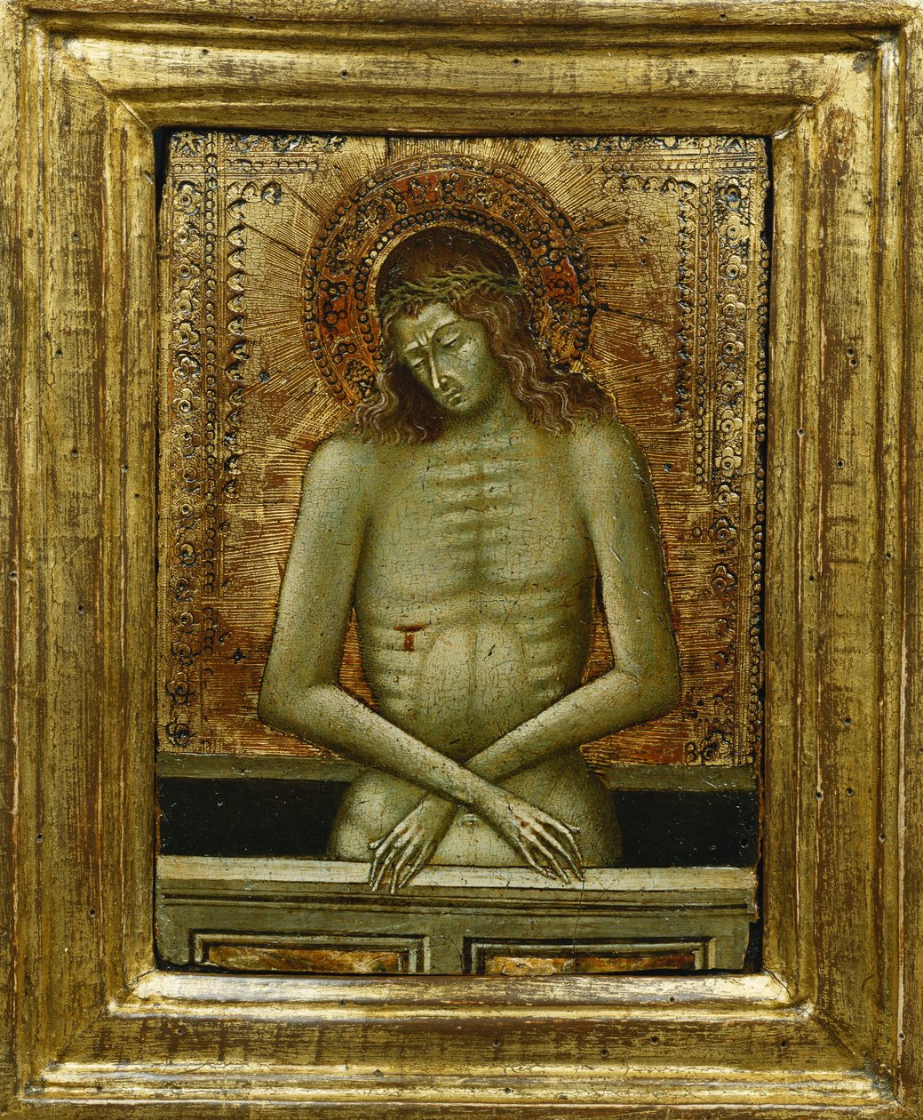 Kristus vid graven, av Giovanni di Paolo di Grazia