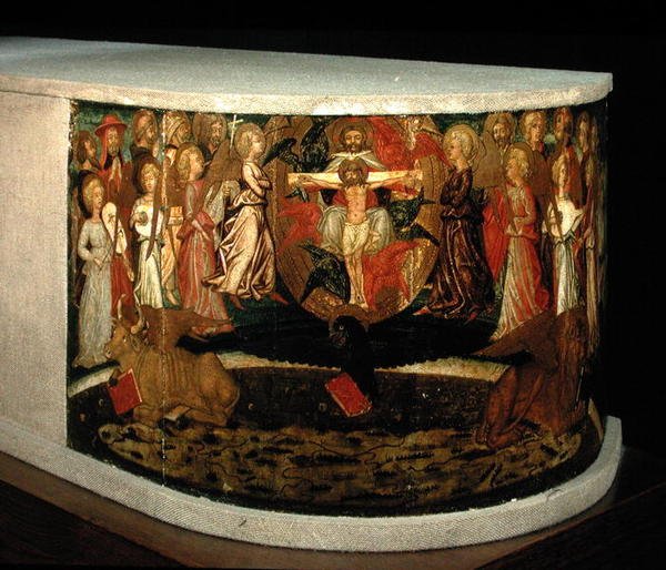 Triumph of Eternity, inspirerad av Triumphs by Petrarch (1304-74) av Giovanni di Ser Giovanni Scheggia