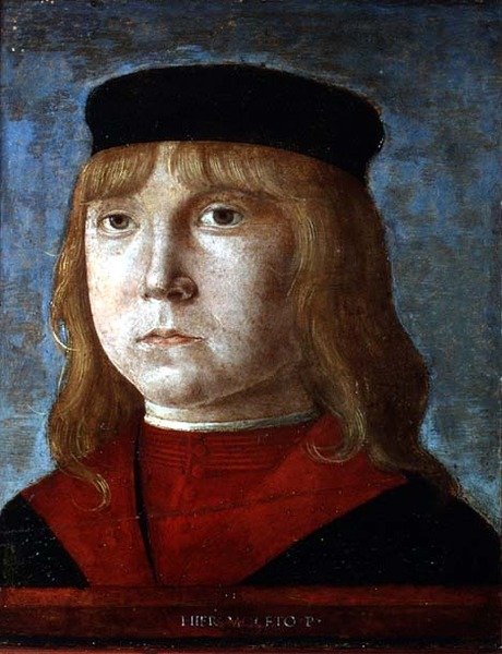 Porträtt av en pojke av Girolamo Mocetto