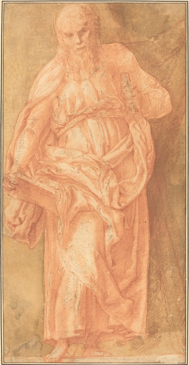 Sankt Andreas av Girolamo Muziano