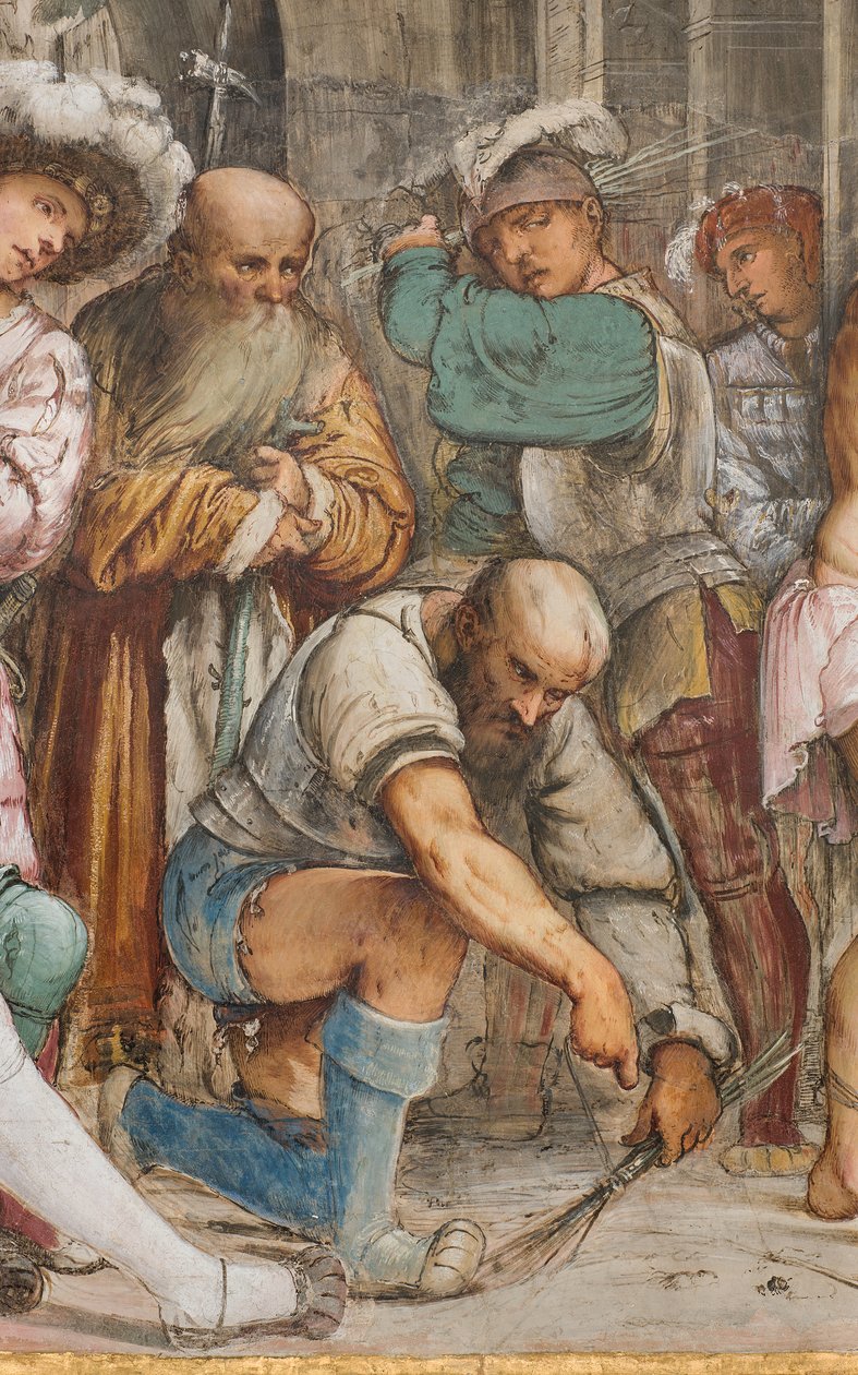 Central Ave, Fifth South Span, Flagellation of Christ, Jerome Romanino av Girolamo Romanino