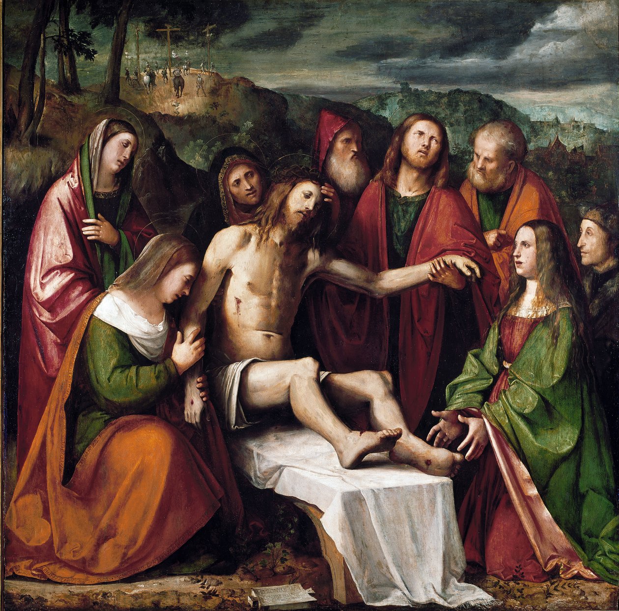 Depositionen av Girolamo Romanino