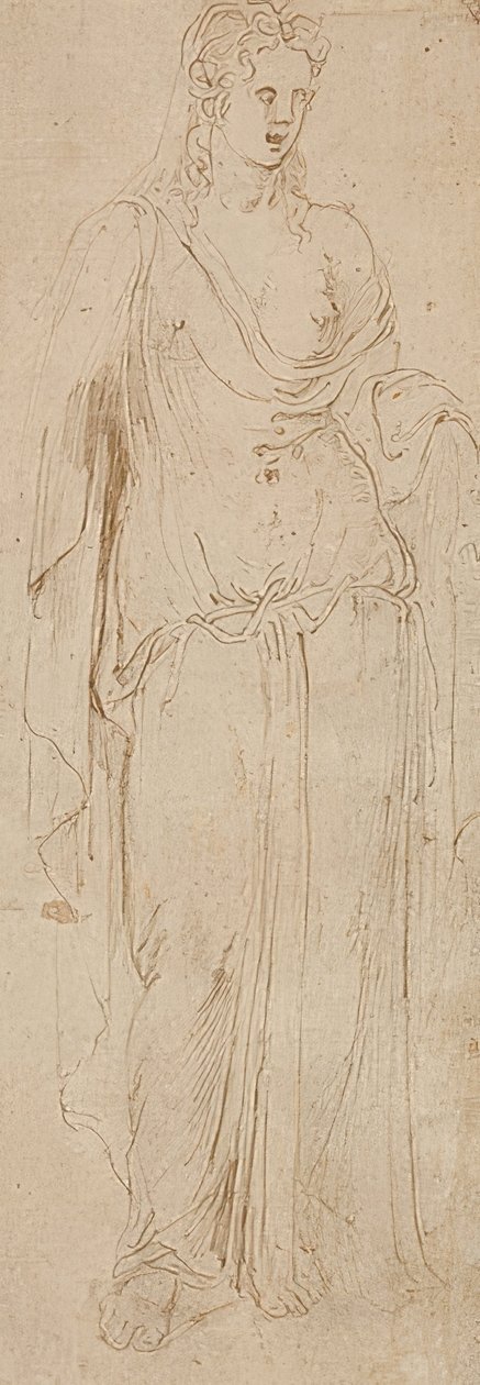 Stående figur. Runt 1530/50 (?) av Girolamo da Carpi