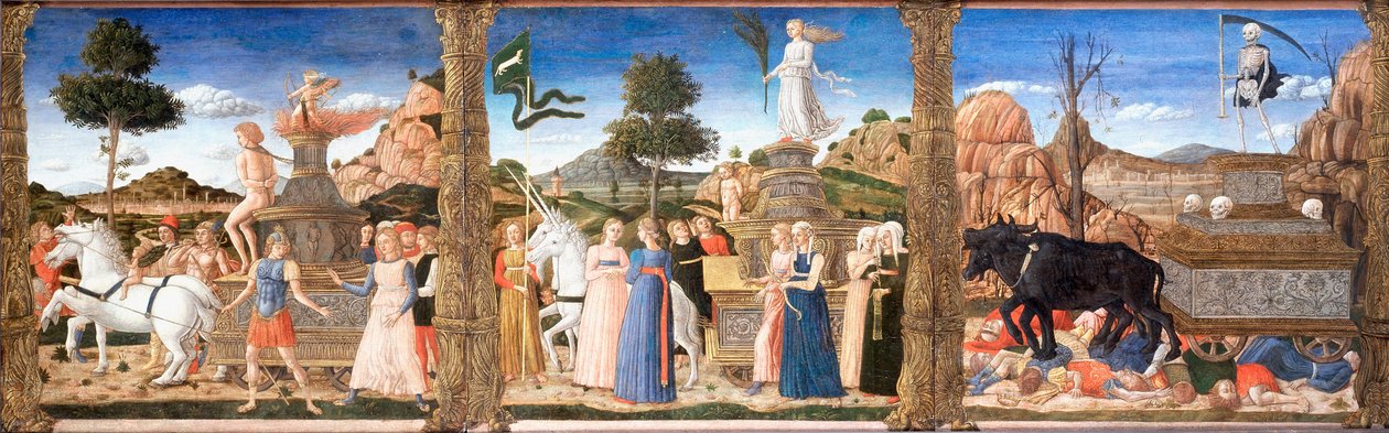 Petrarcas triumfer av Girolamo da Cremona