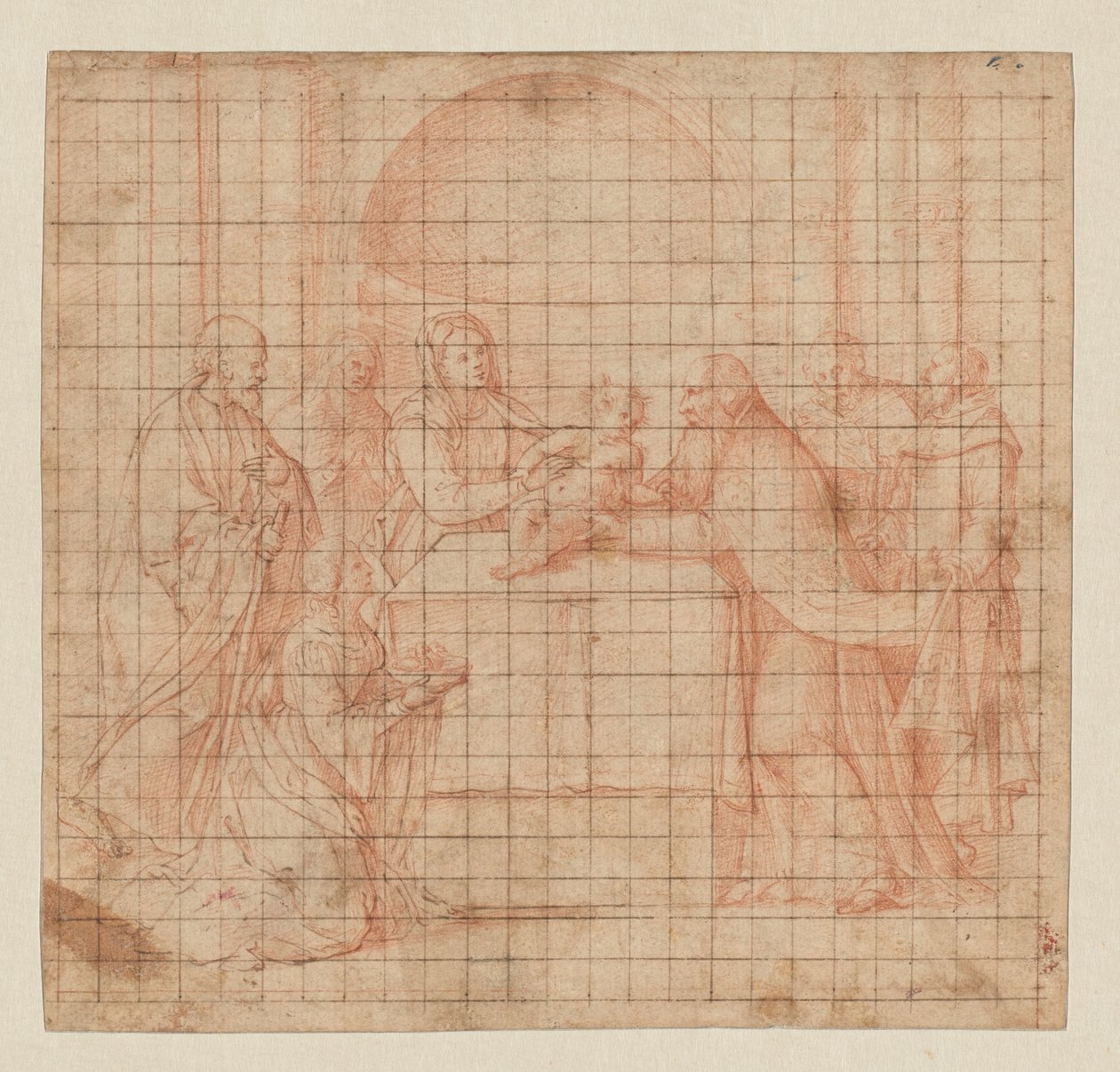 Presentationen i templet av Girolamo da Santacroce