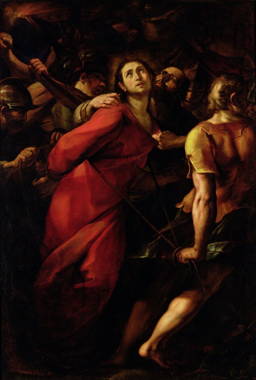 Kristi förräderi av Giulio Cesare Procaccini