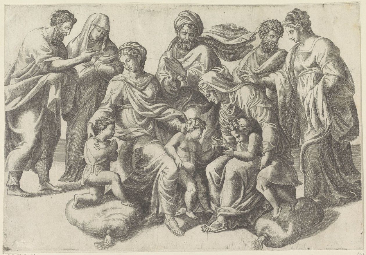 Helig oskuld av Giulio Bonasone