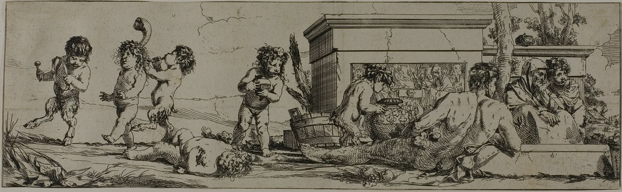Bacchanal av Giulio Carpioni