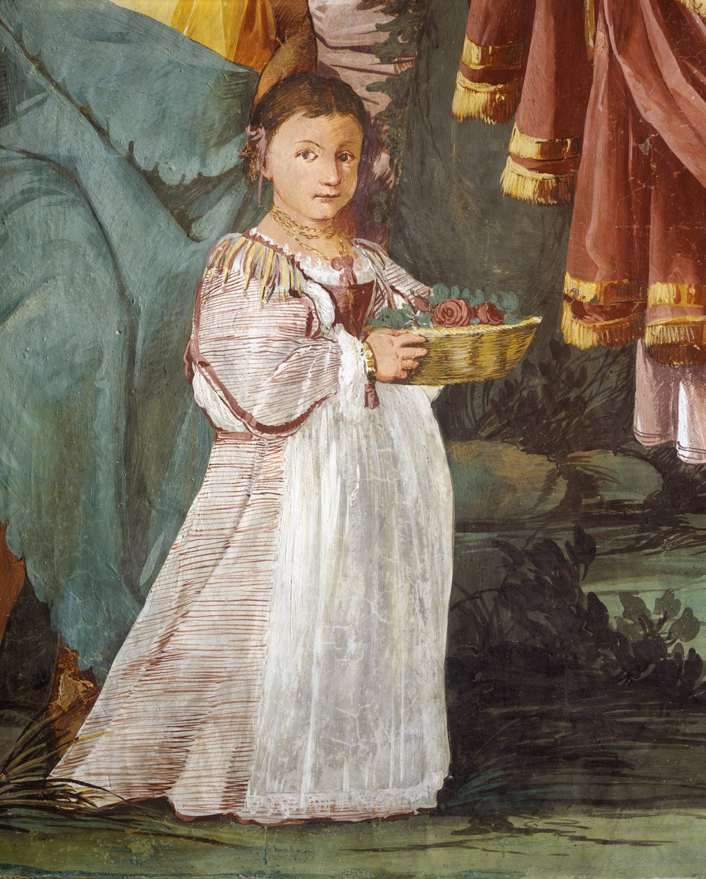 Kröning av Nymph Amaryllis, vinnare av kysstävling av Giulio Carpioni av Giulio Carpioni