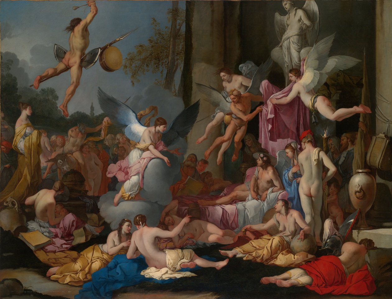 Hypnos rike av Giulio Carpioni