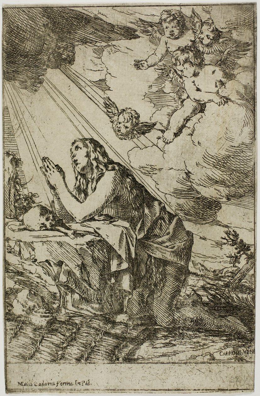 Magdalena av Giulio Carpioni