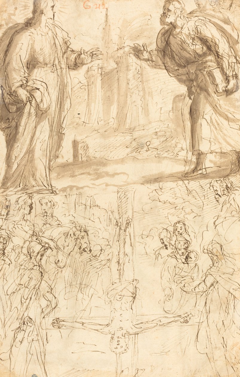 Sankt Peters korsfästelse av Giulio Cesare Procaccini