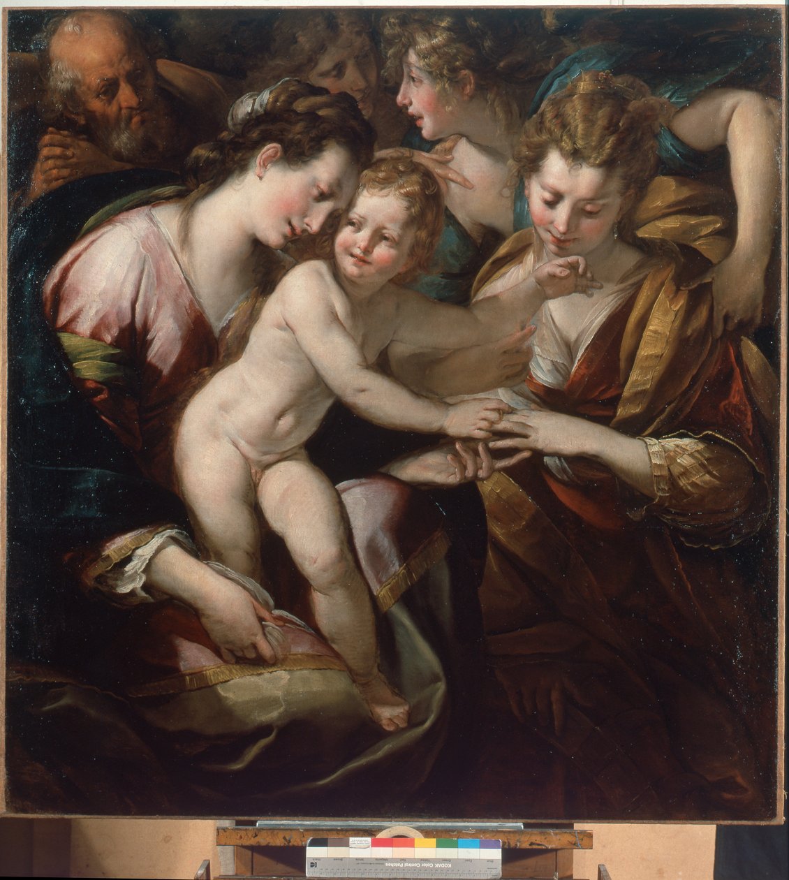 St. Catherines mystiska äktenskap av Giulio Cesare Procaccini