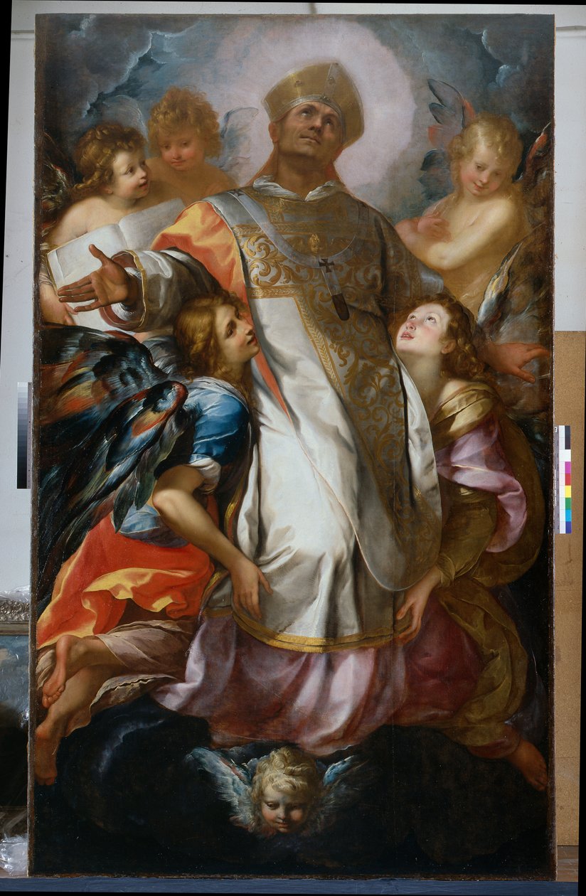 St Charles i ära av Giulio Cesare Procaccini