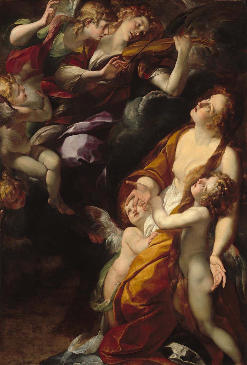 Magdalens extas, 16161620. av Giulio Cesare Procaccini