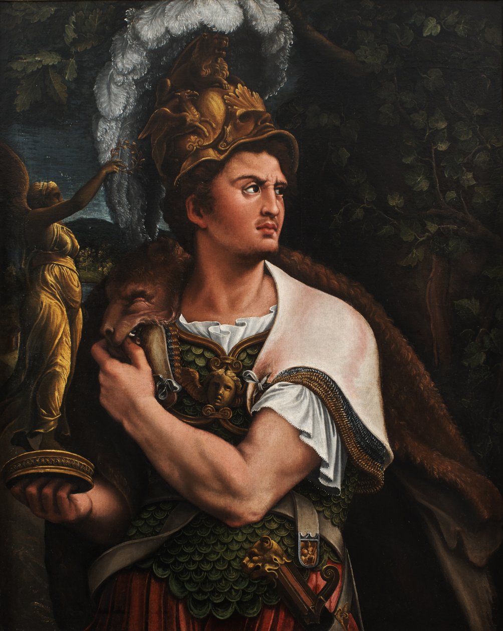 Alexander den store av Giulio Romano