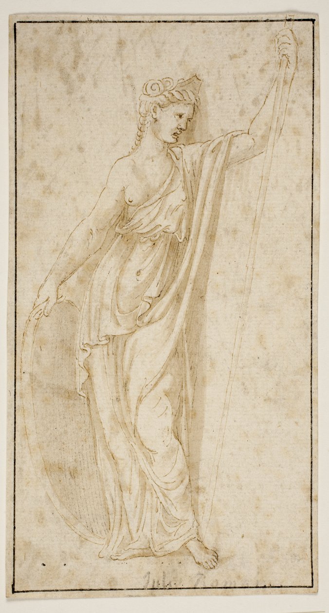 Athena av Giulio Romano