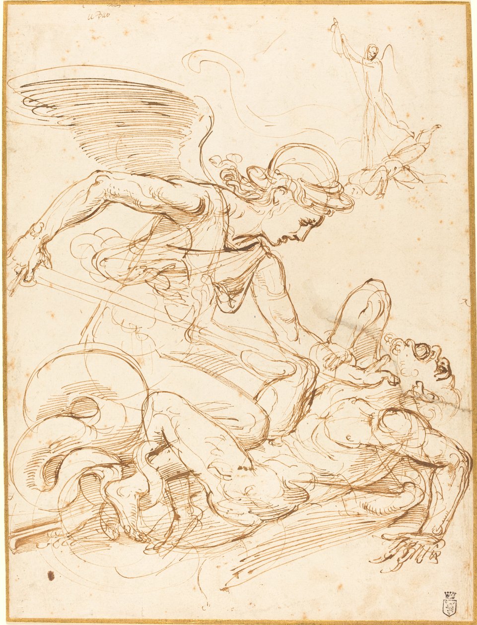 Sankt Mikael av Giulio Romano