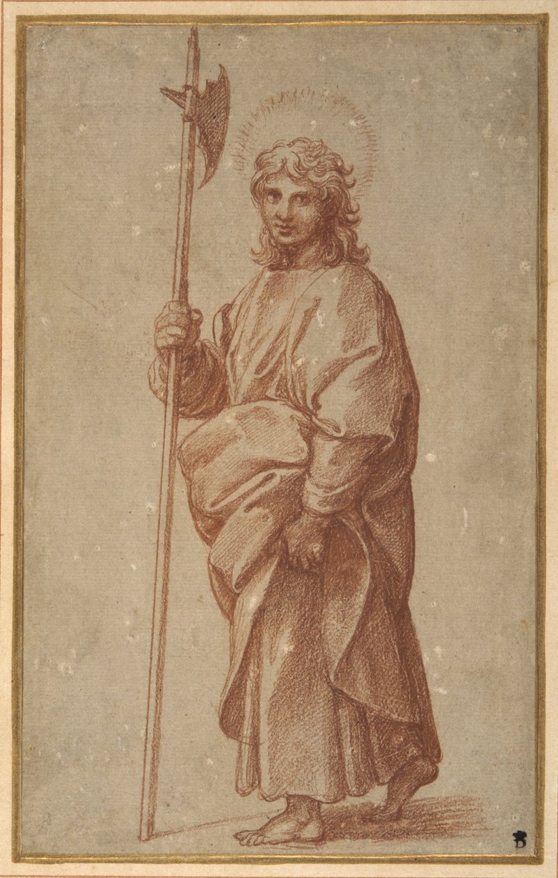 De tolv apostlarna: St. Thaddeus av Giulio Romano