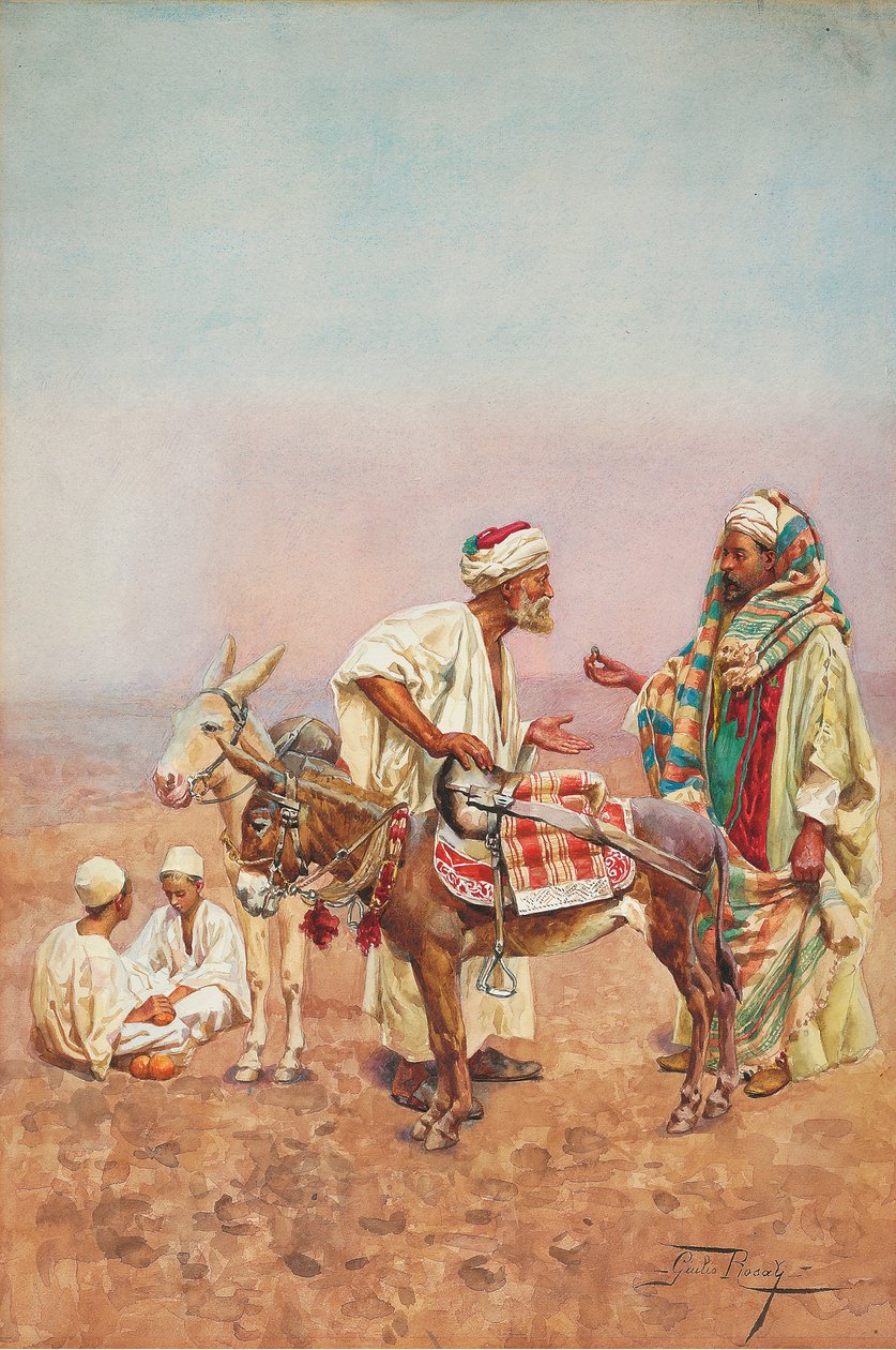 En dirham för en tur genom öknen av Giulio Rosati