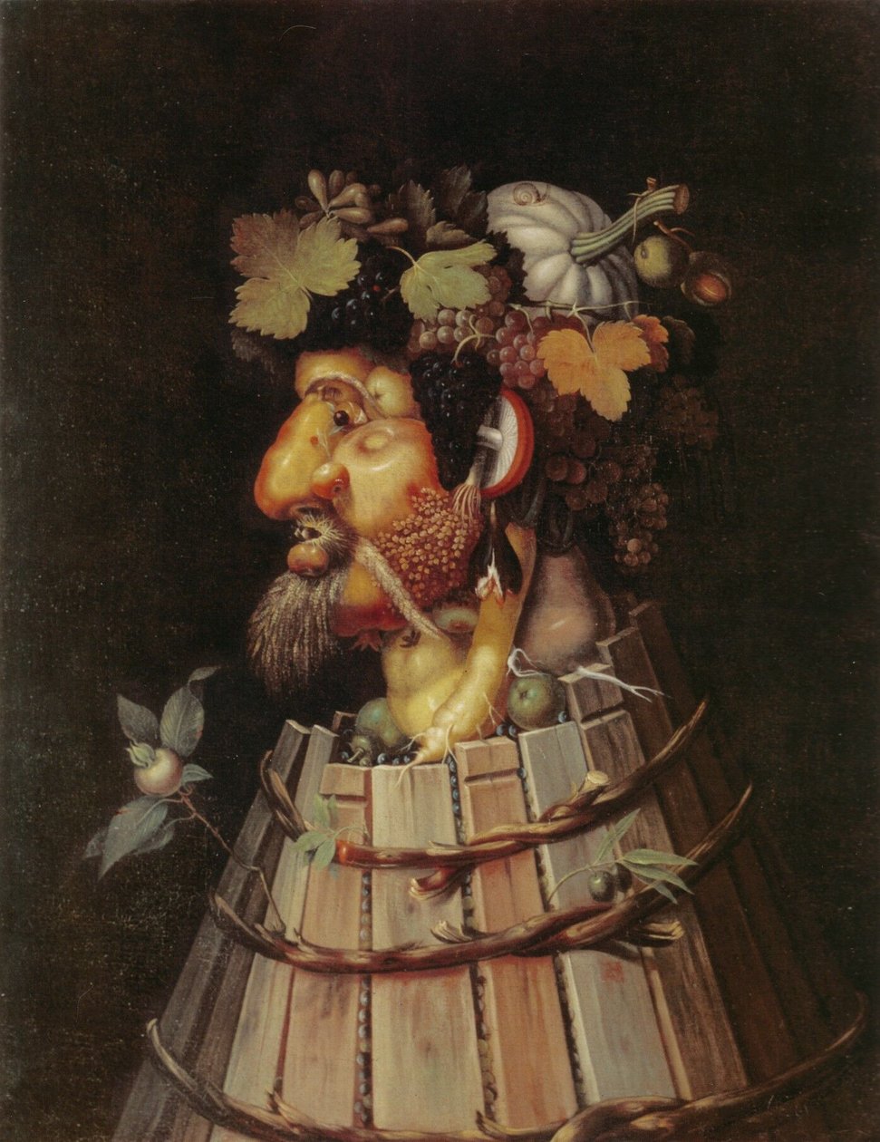 The Autumn av Giuseppe Arcimboldo