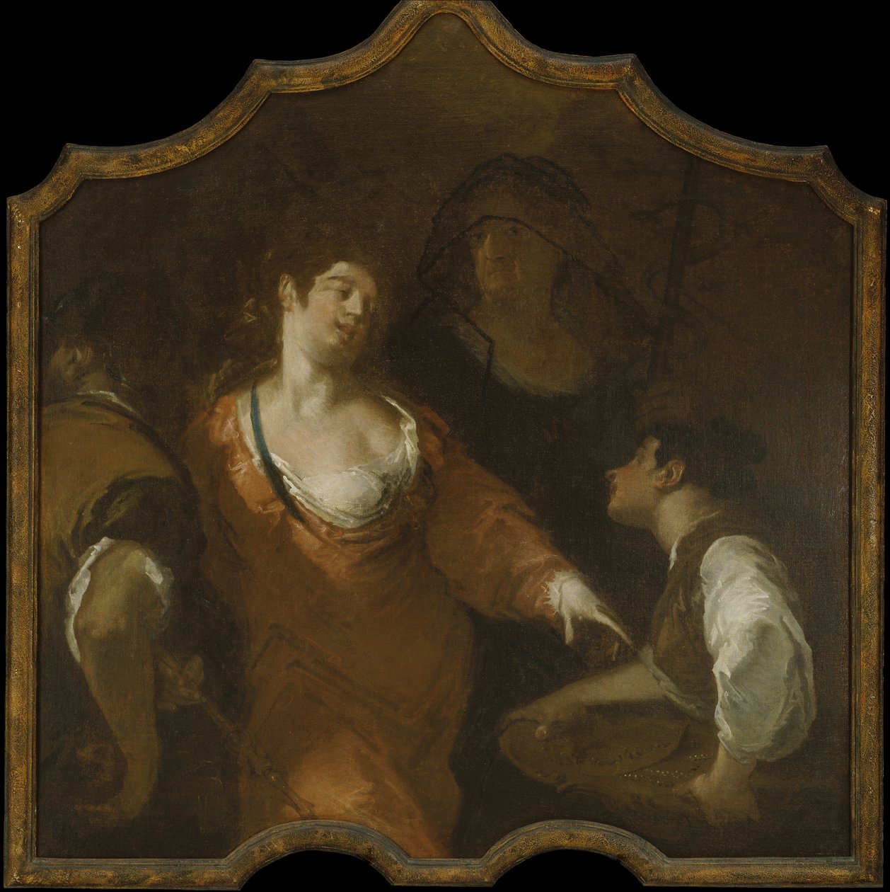 Allegori över freden, ca 1750 av Giuseppe Bazzani