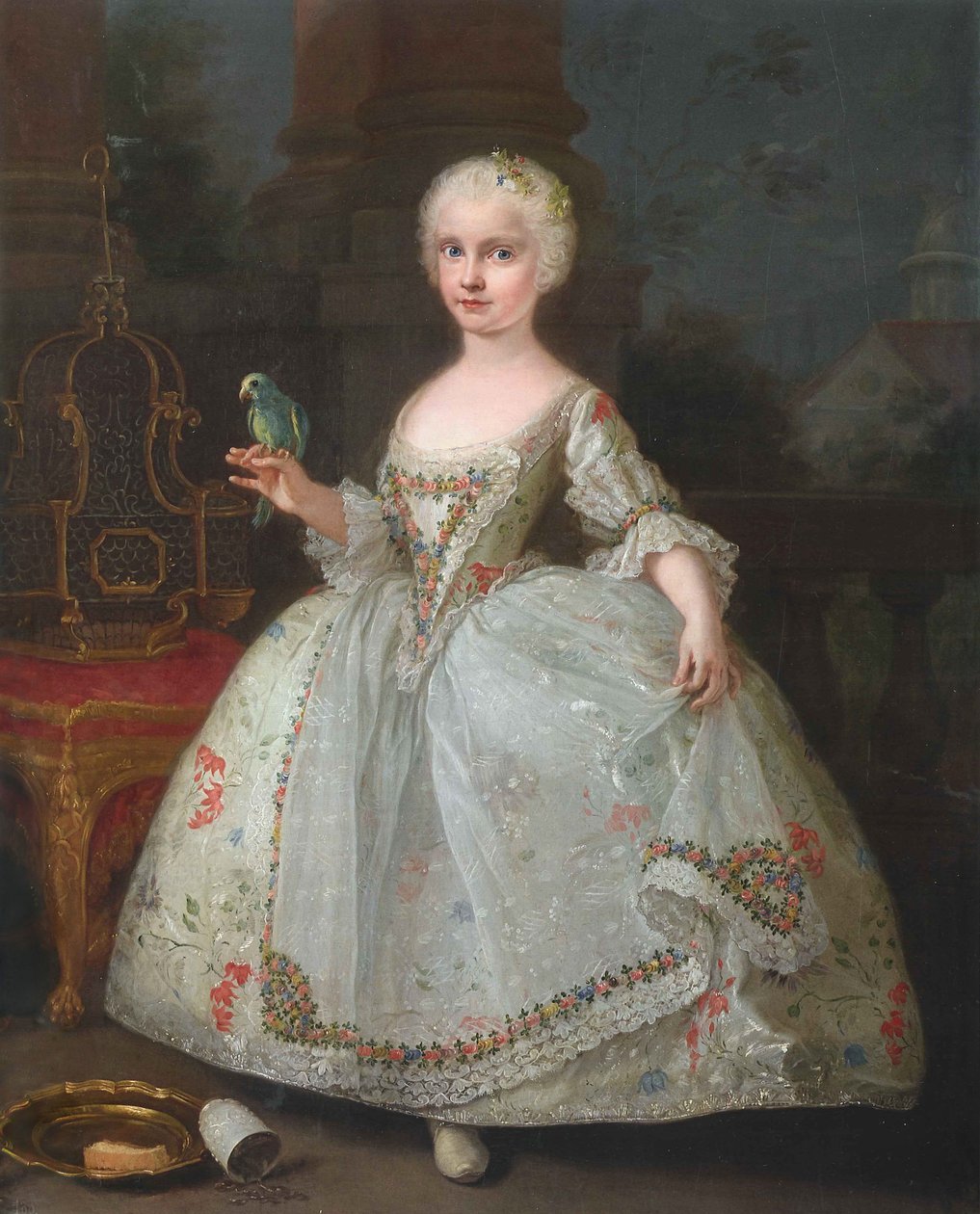 Infanta Maria Isabel av Spanien (1743-1749) av Giuseppe Bonito