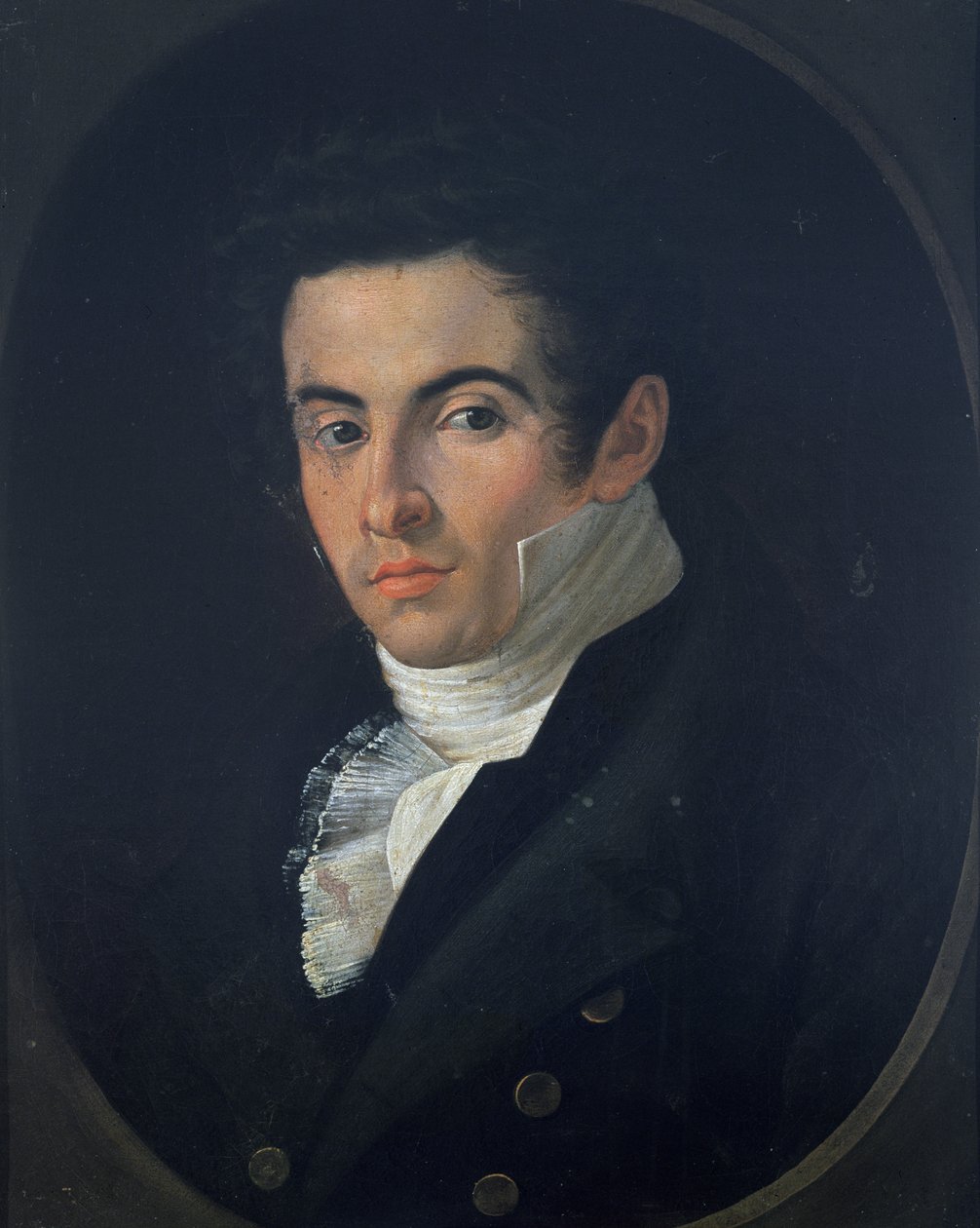Porträtt av Vincenzo Bellini av Giuseppe Cammarano
