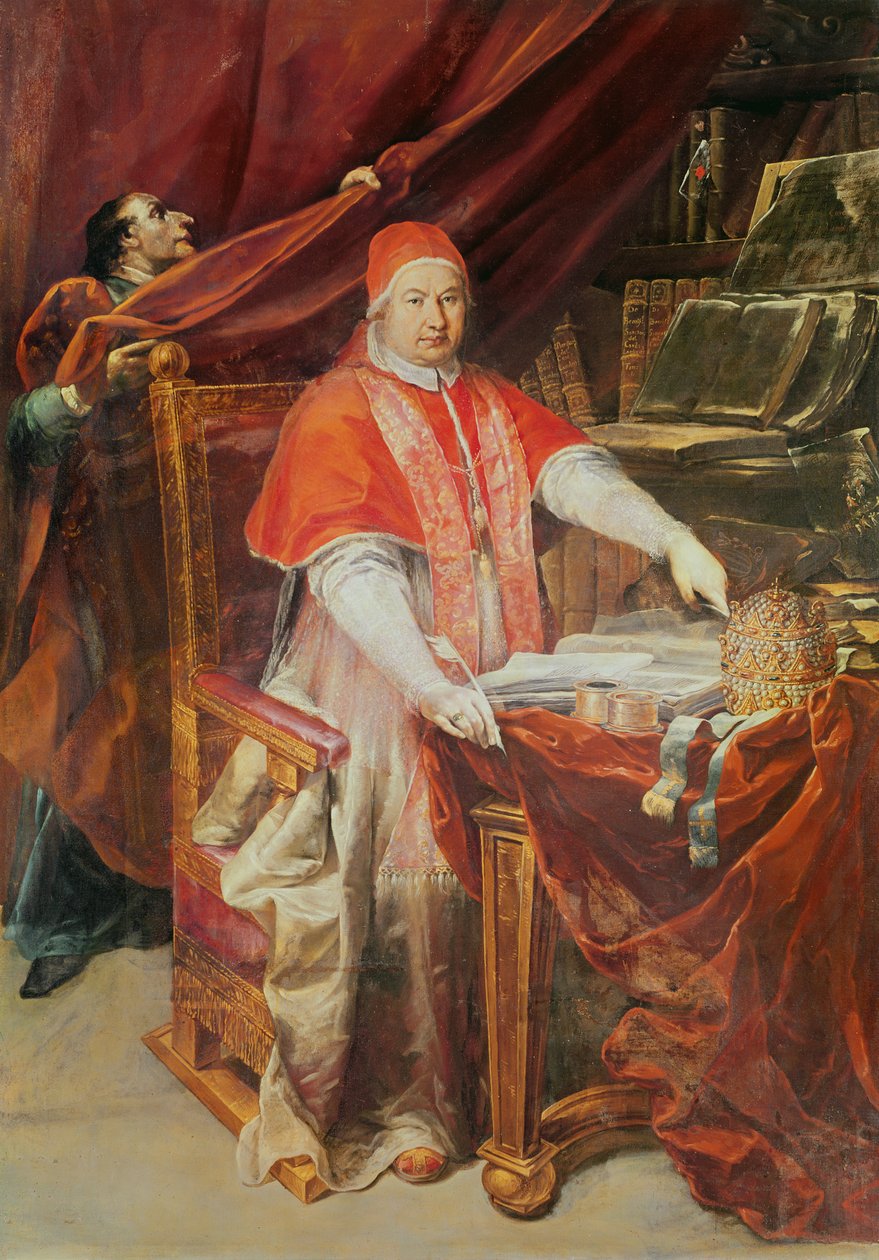 Påven Benedikt XIV av Giuseppe Maria Crespi