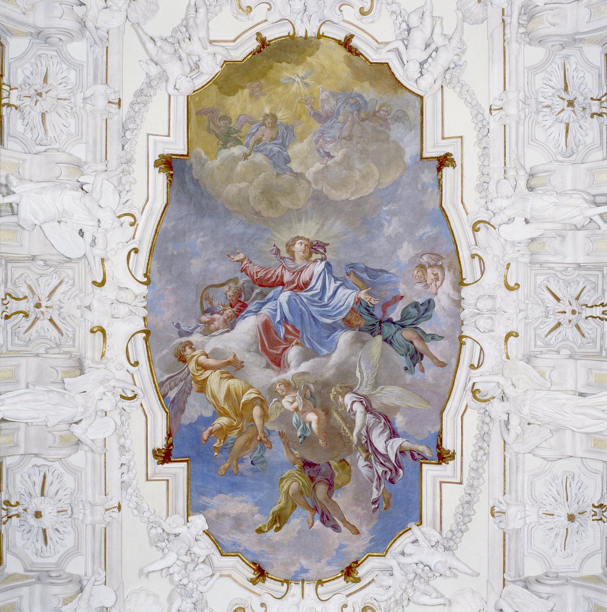 Jungfru Marias himmelsfärd av Giuseppe Procaccini