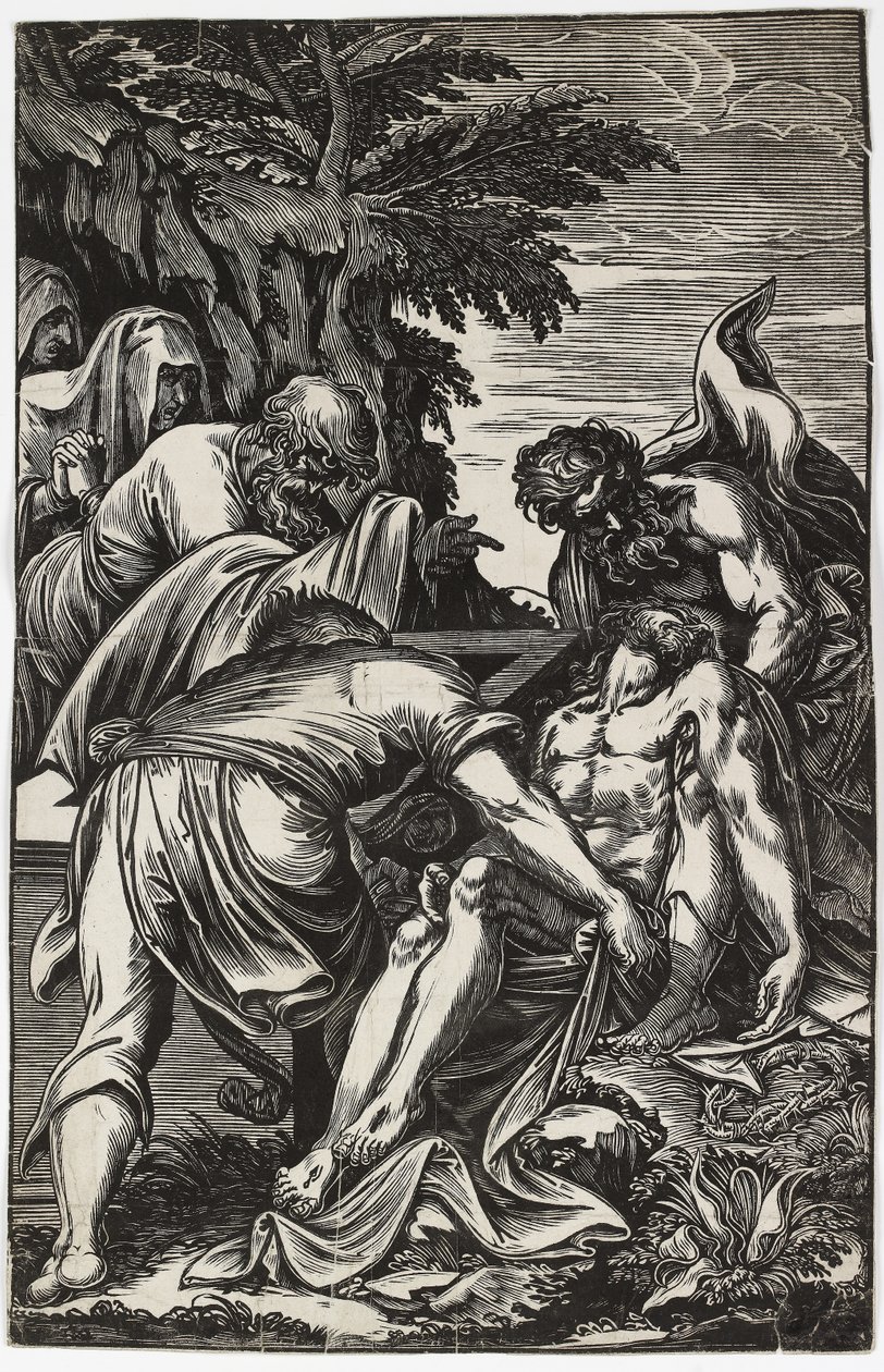 Gravskicket, 1592-1607 av Giuseppe Scolari
