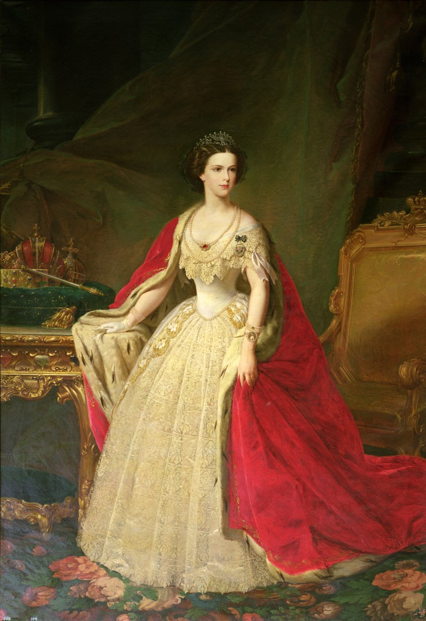 Kejsarinnan Elizabeth (1837-98) av Bayern av Giuseppe Sogni