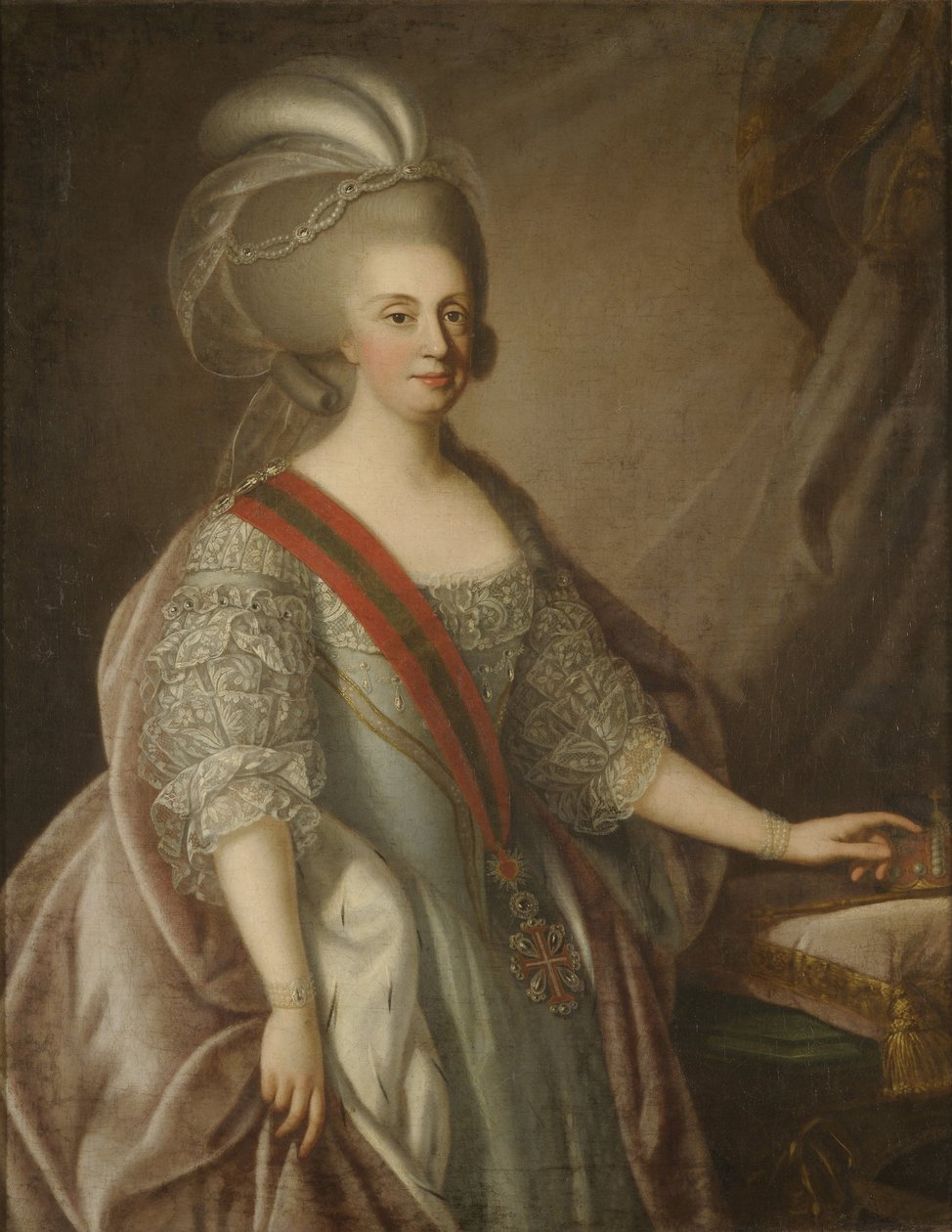 Maria I, drottning av Portugal av Giuseppe Troni