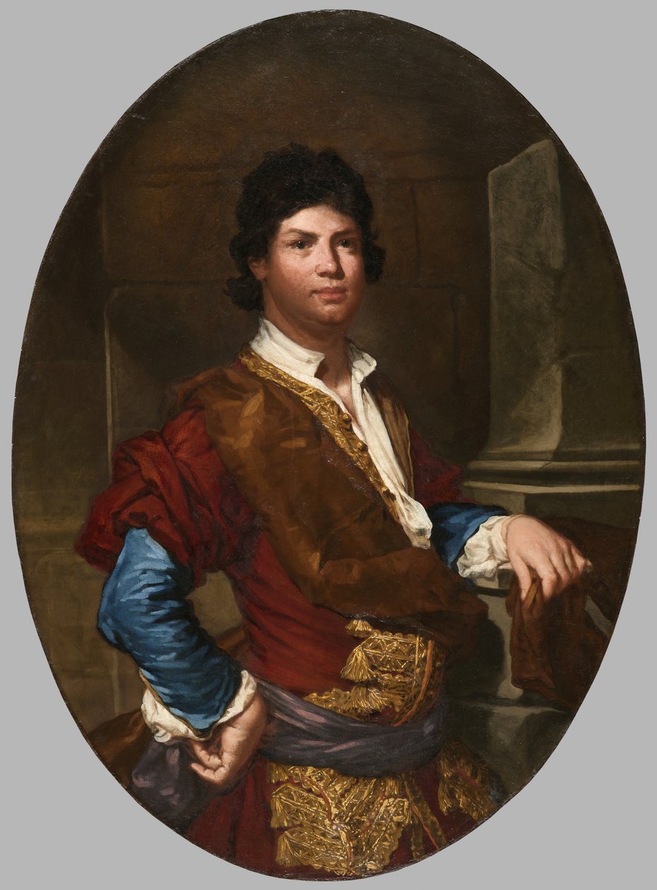 Porträtt av en ung man som en gentleman, ca 1720-1730 av Giuseppe 1655 1743 Ghislandi