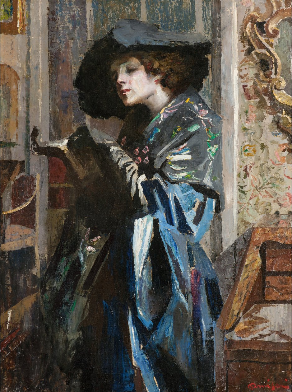 Paola Borbone av Giuseppe Amisani