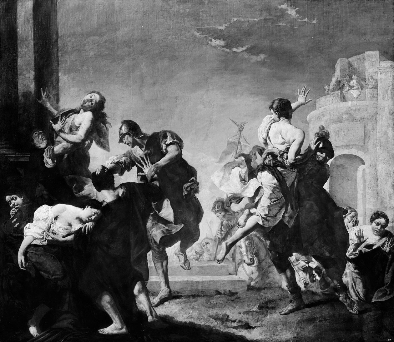 Sabinernas våldtäkt av Giuseppe Angeli