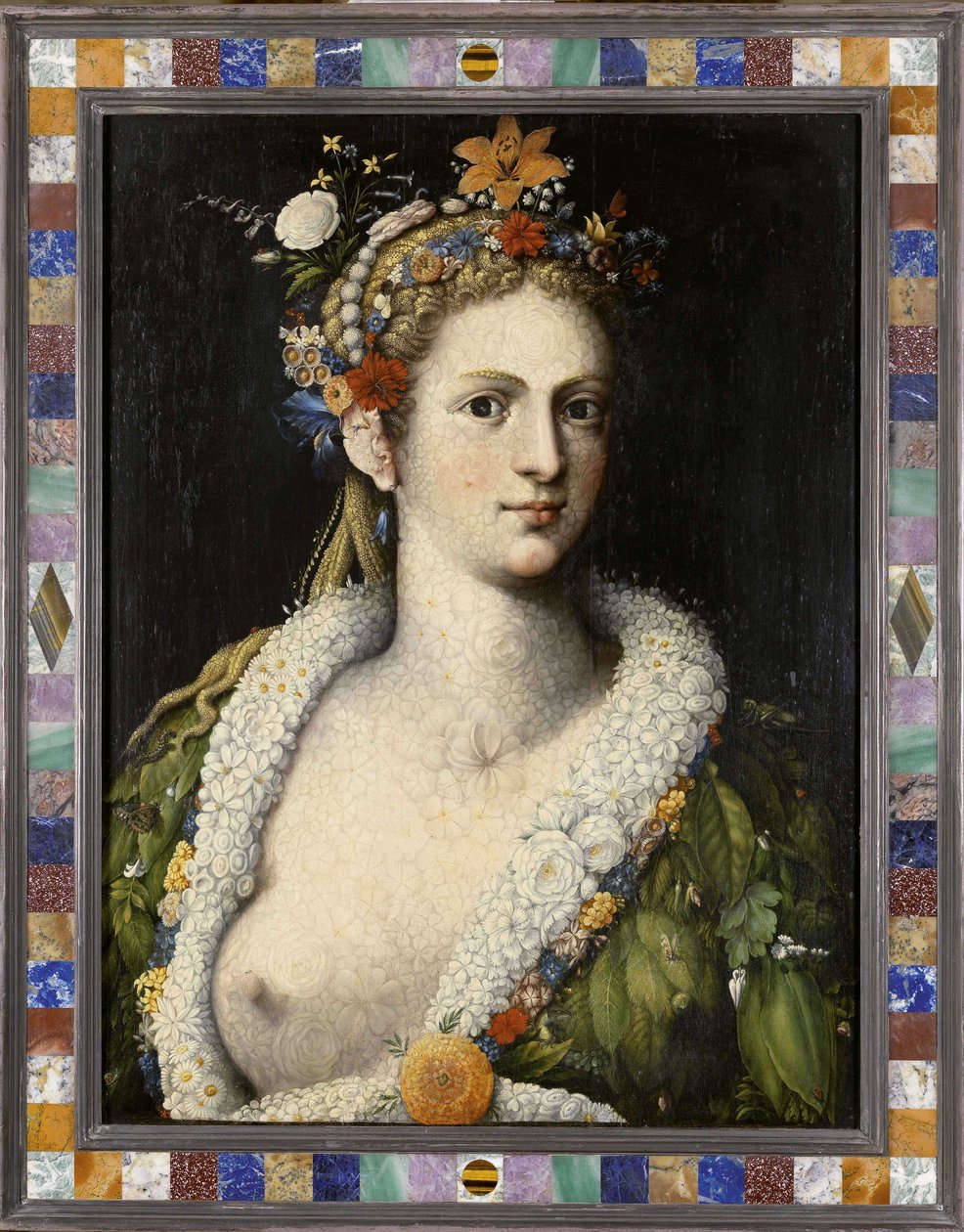 Skökan Flora, ca 1590 av Giuseppe Arcimboldo